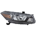 Right Side Headlight for Honda Accord Coupe (2008–2012) Halogen Amber Signal