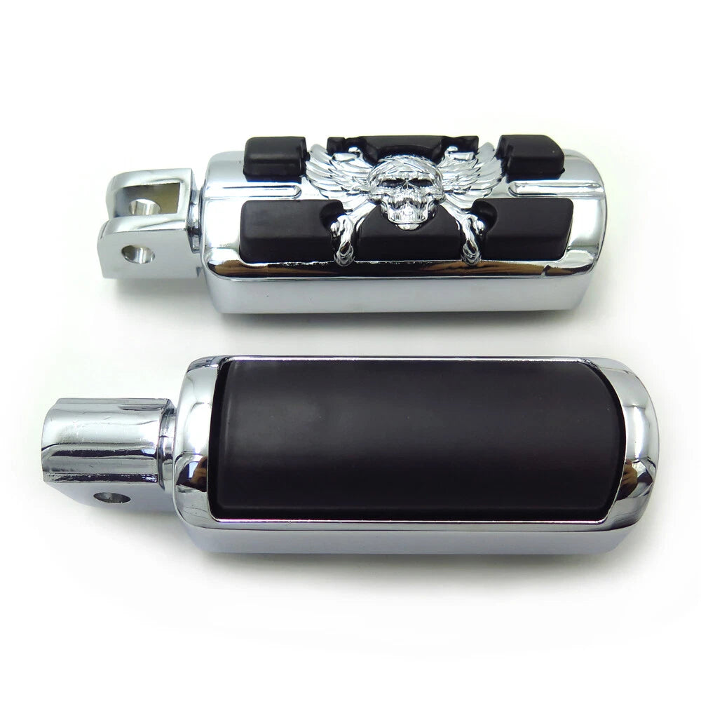 Pirate Skull Footpegs for Suzuki GSX-R 1000 (2001–2015)