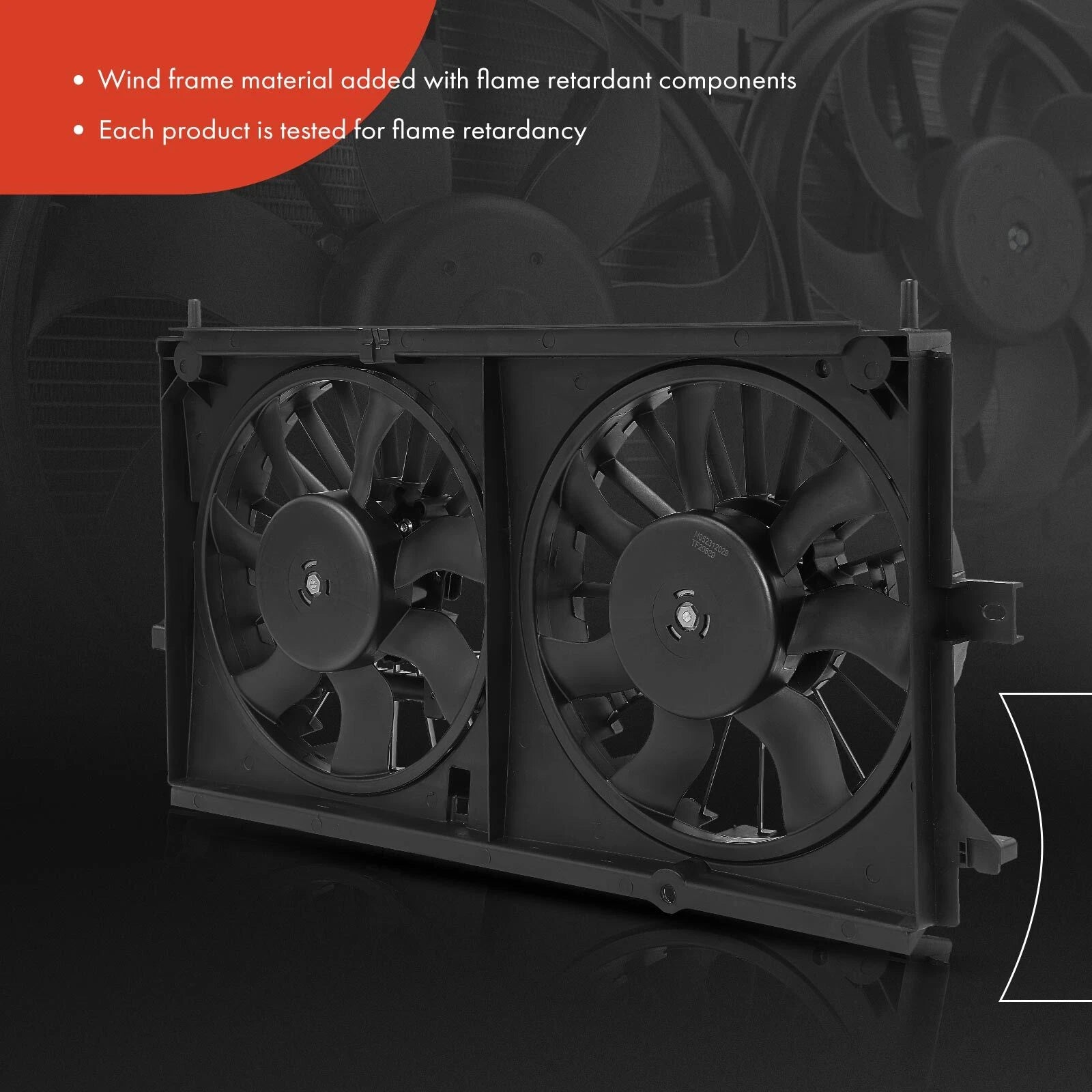 Dual Cooling Fan Assembly for Chevrolet Impala (2000-2003)