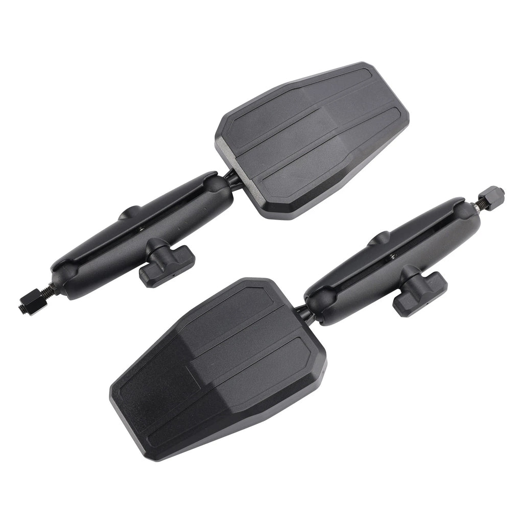 Pair of Folding Adventure Mirrors for ATV Dirt Bike