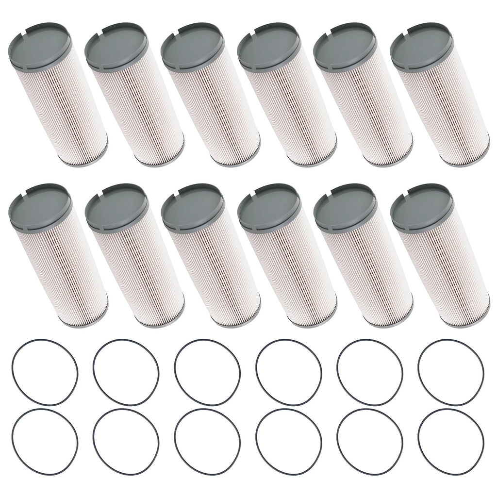 12x Fuel Filter for Kenworth T680, Peterbilt 579 (K37-1021, FS20207, L5113F)