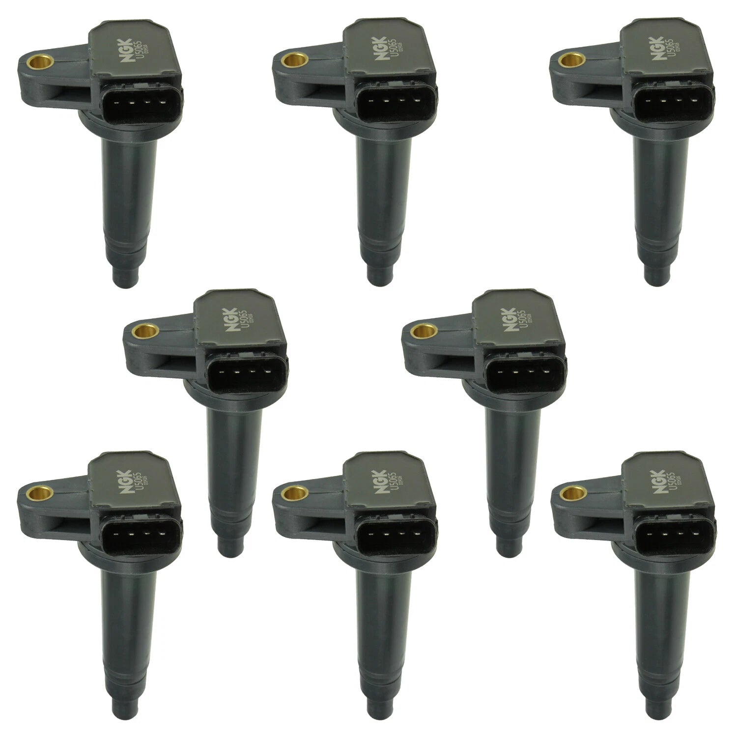 Set of 8 NGK COP Ignition Coils for LS430 LX470 Tundra 4.3 4.7 V8 (1998–2006)