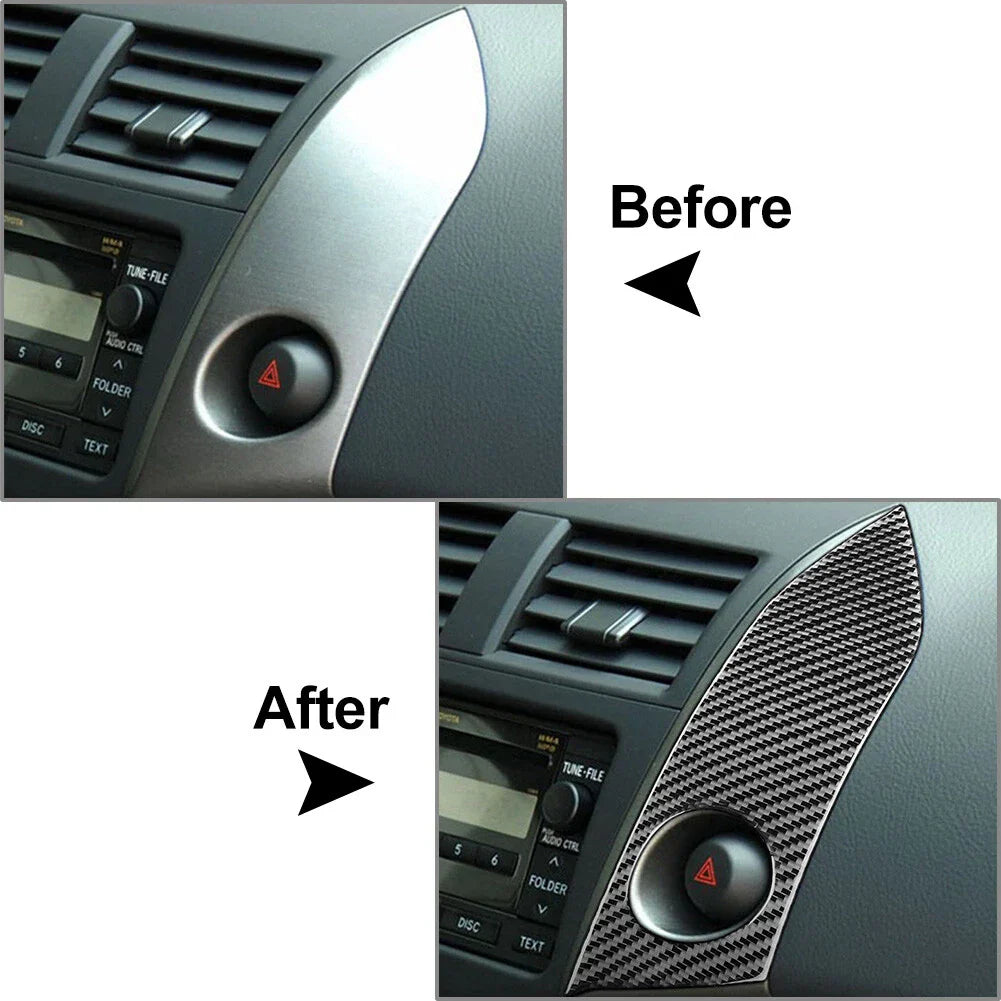 Car Emergency Warning Light Switch Cover Trim for Toyota RAV4 (2006-2012)