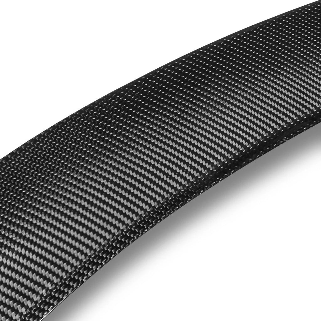 Real Carbon Fiber Rear Windshield Roof Spoiler for Mercedes C63 AMG C300 (2008–2014)