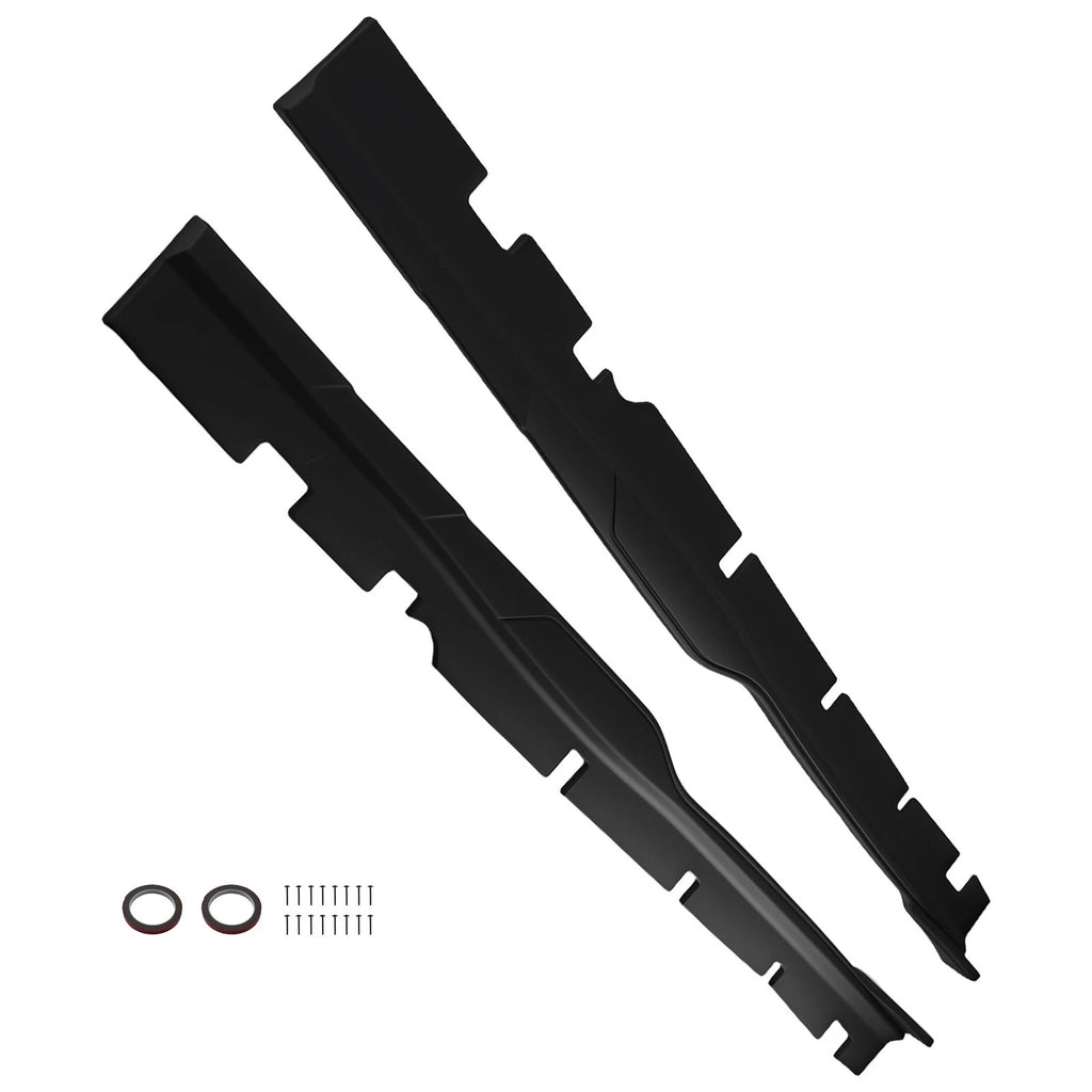 ABS Matte Black Side Skirt Panel Kit for Dodge Charger (2015–2023)