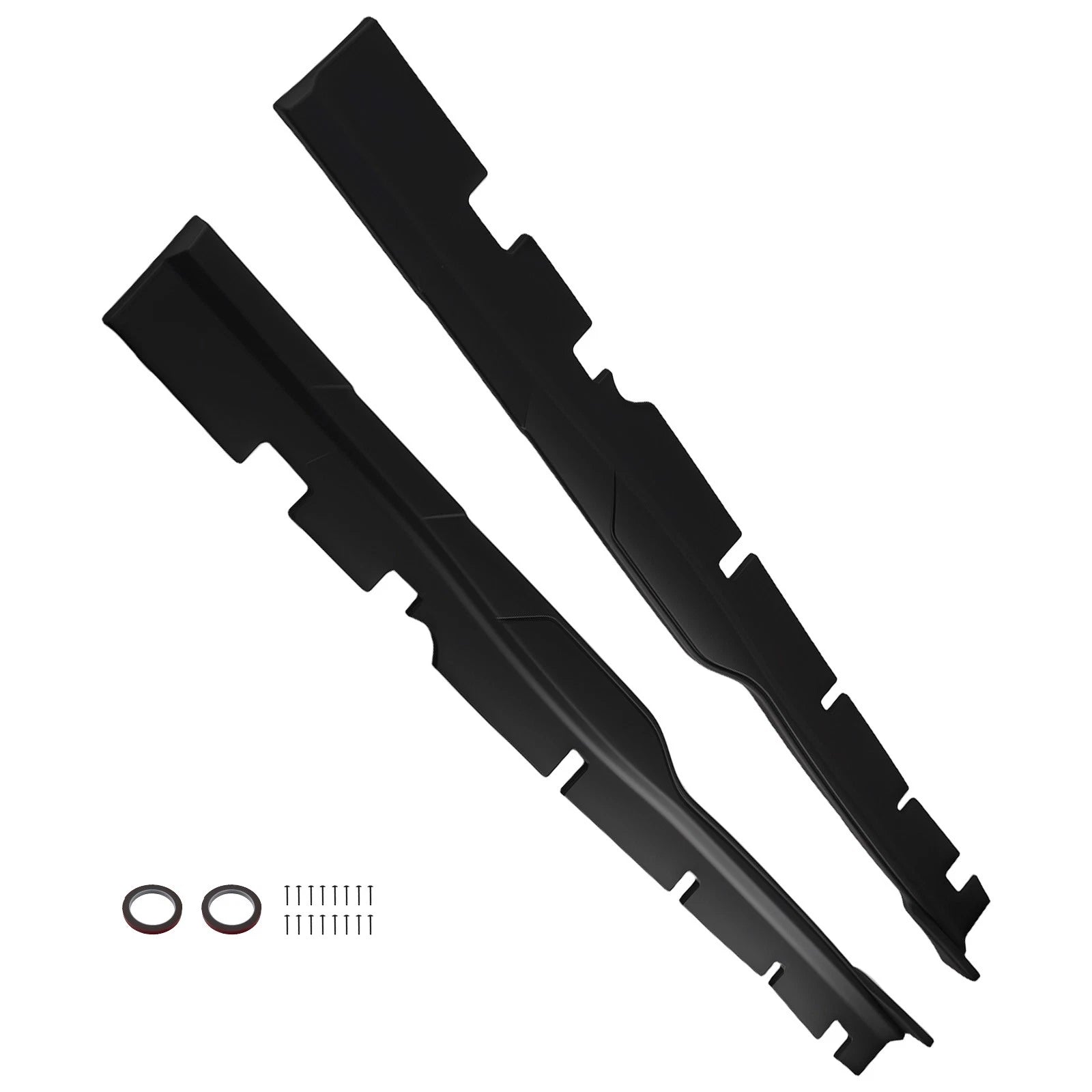 ABS Matte Black Side Skirt Panel Kit for Dodge Charger (2015–2023)