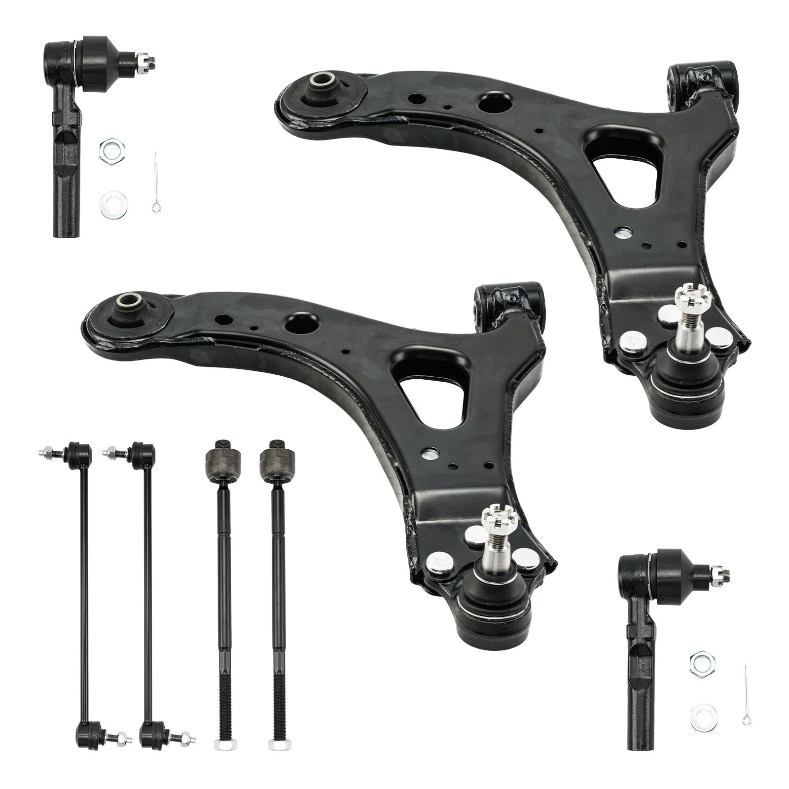 8pc Front Lower Control Arm Suspension Kit for Chevrolet Uplander (2005–2009)