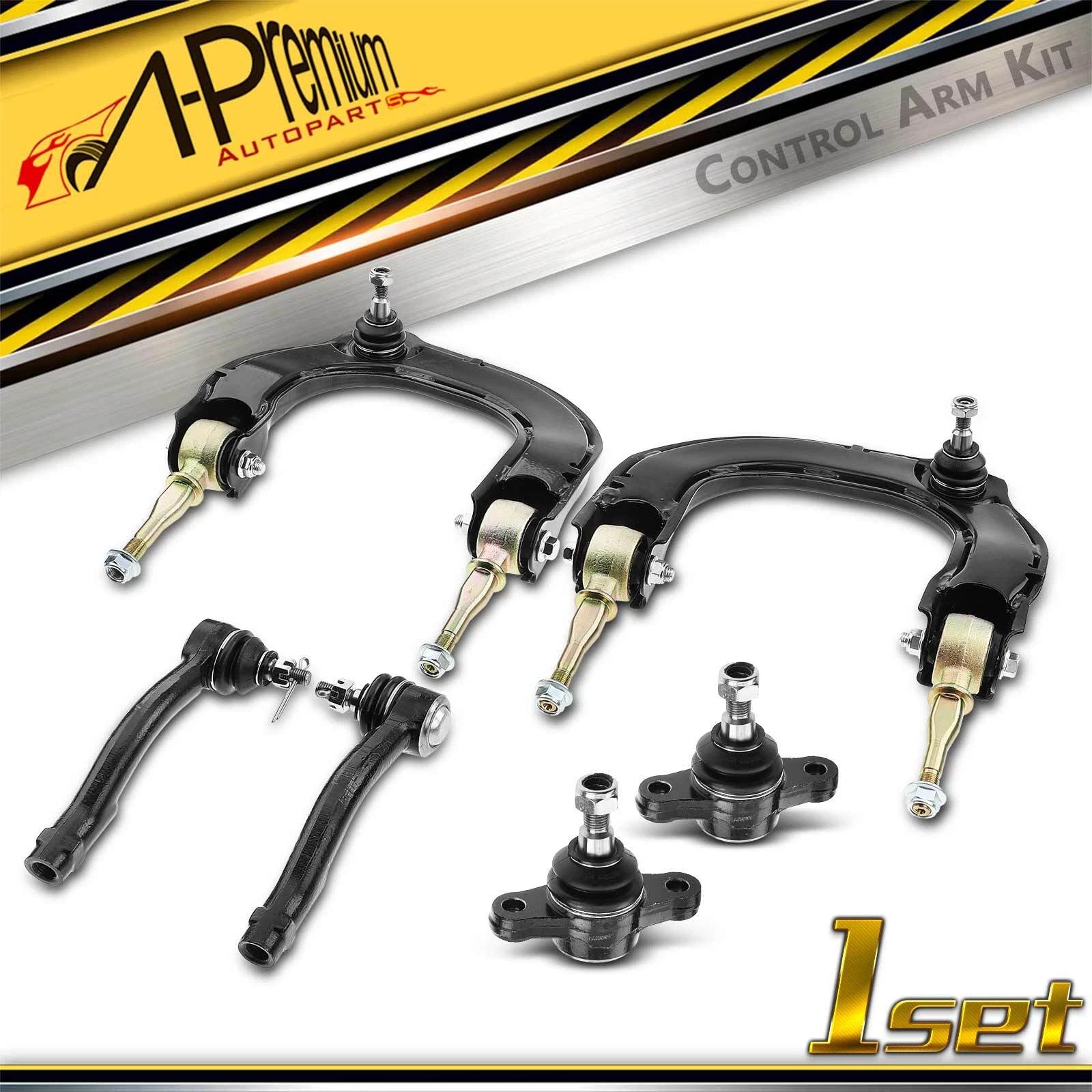 Set of 6 Front Control Arms with Ball Joints for Hyundai Sonata