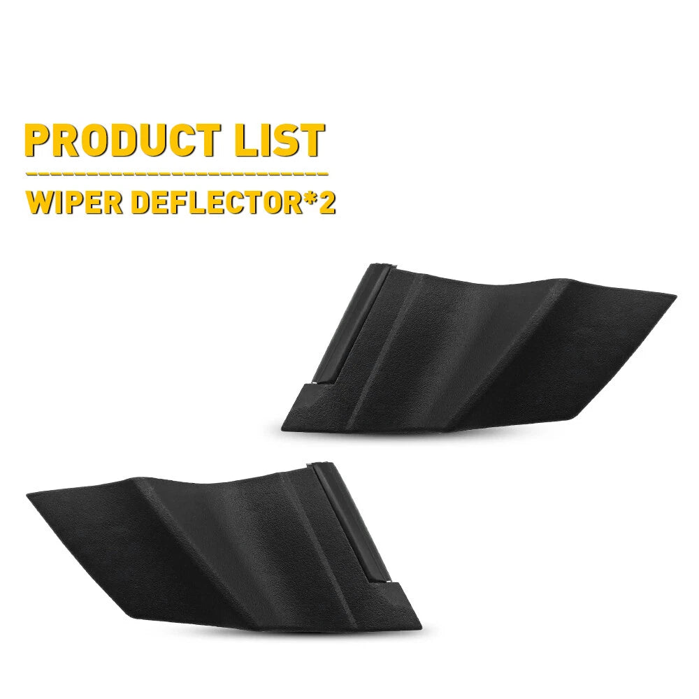 2X Windshield Wiper Side Cowl Cover Trim for Toyota Yaris (2006â2010)