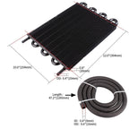 8 Row Aluminum Transmission Oil Cooler for Auto-Manual