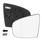 Heated Mirror Glass Replacement Left Side LH for BMW X5 X6 (2007–2013)