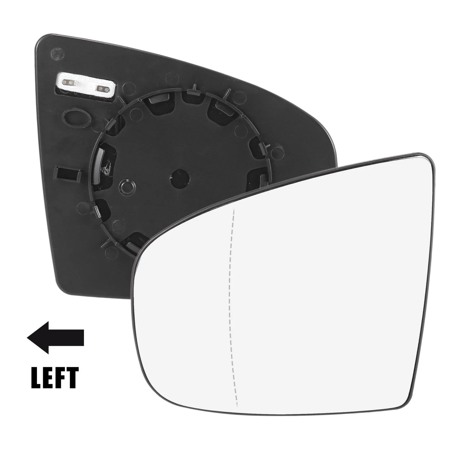 Heated Mirror Glass Replacement Left Side LH for BMW X5 X6 (2007–2013)