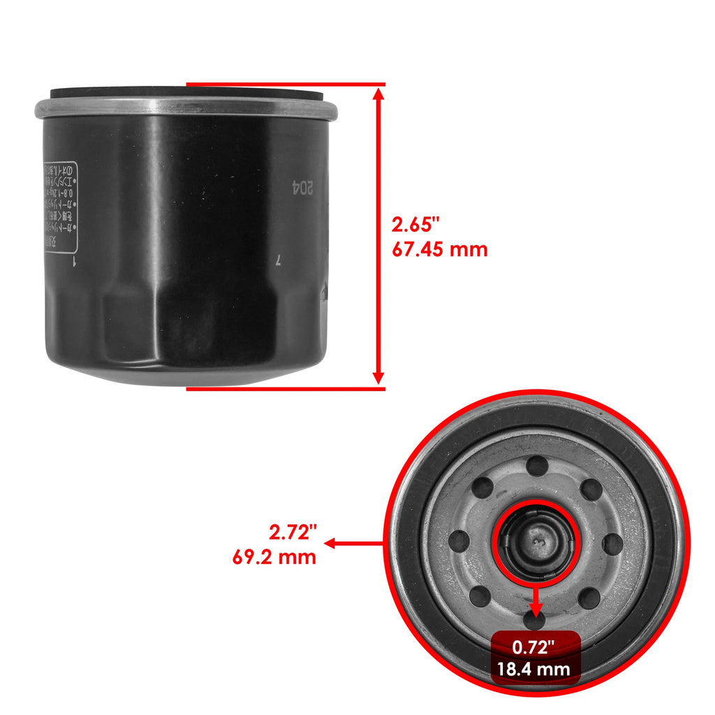 Oil Filter for Yamaha Waverunner FX Cruiser FX1000 FX1100 (2004–2007)