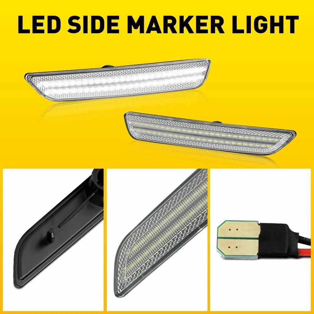 Front LED Marker Side Light for Ford Mustang (2010–2014)