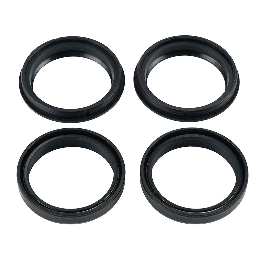 Front Fork Seals & Dust Seal for Suzuki RMZ250 RMZ450 (2004–2017, 2013–2014)