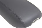 Center Console Lid Armrest Cover for Kia Sorento (2014–2020) Gray PVC Leather