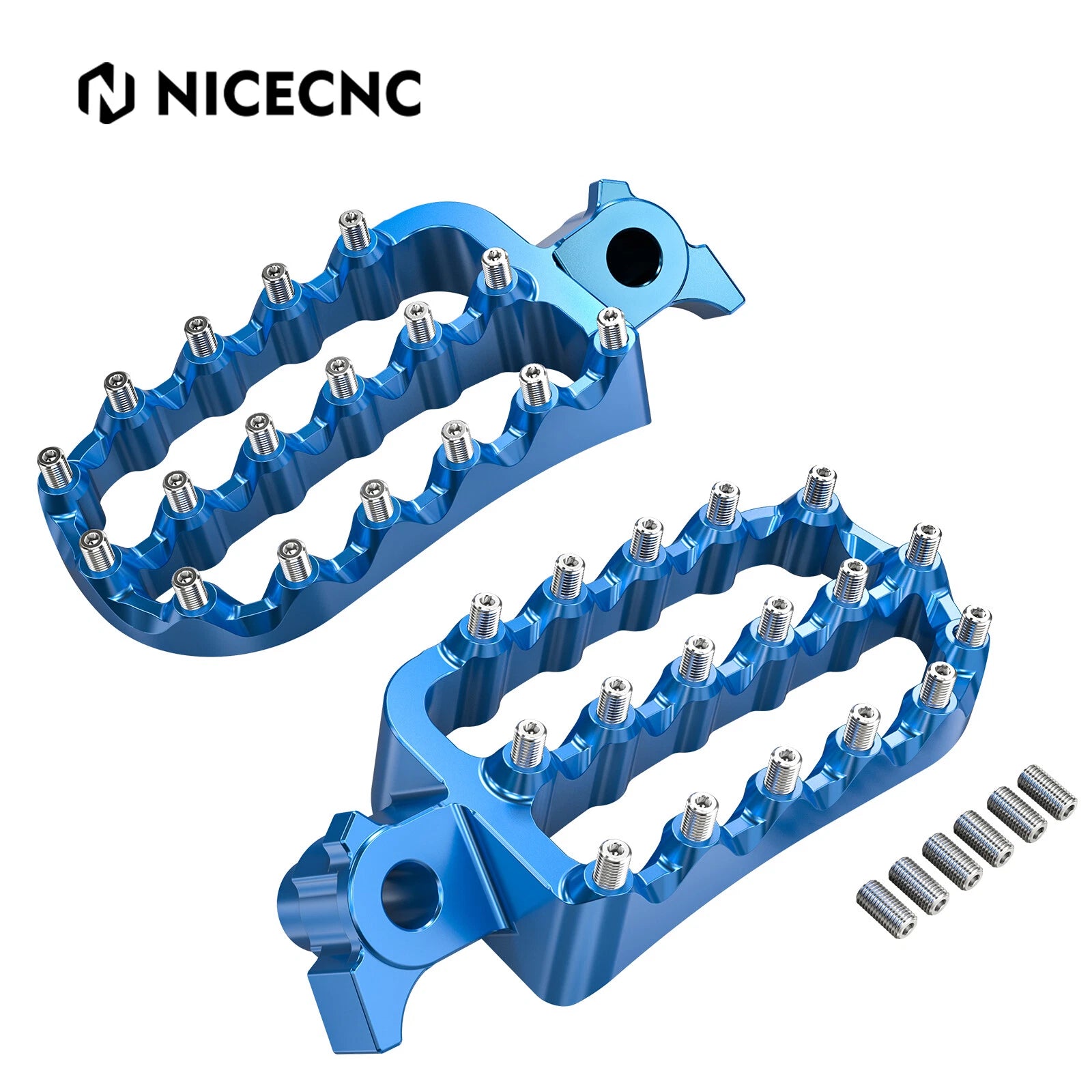 Foot Pegs for Yamaha Tenere 700 (2019–2024) - NICECNC Forged