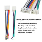 Radio Wire Harness for Toyota (1992–2019) W/O JBL Add Subwoofer AMP