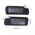 Pair Sun Visors with Vanity Mirror & LED Light for Chevy Corvette C4 (1984–1996)