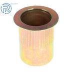 Set of 50 Flat Head Rivet Nuts for Automotive Applications