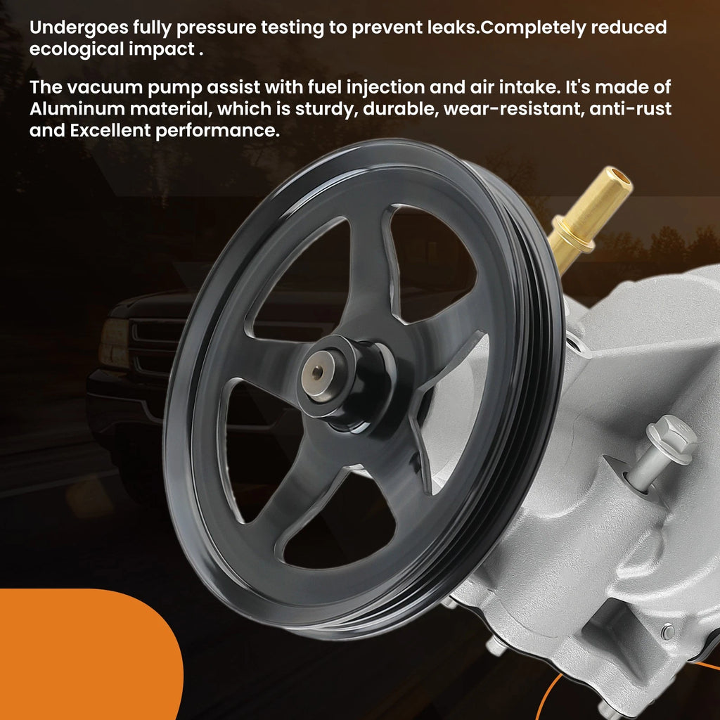 Vacuum Pump for Chevrolet Silverado GMC Sierra Tahoe Yukon (2014–2020)