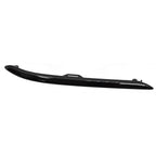 Replacement Black Gloss/Painted ABS Front Passenger Lower Bumper Cover Molding