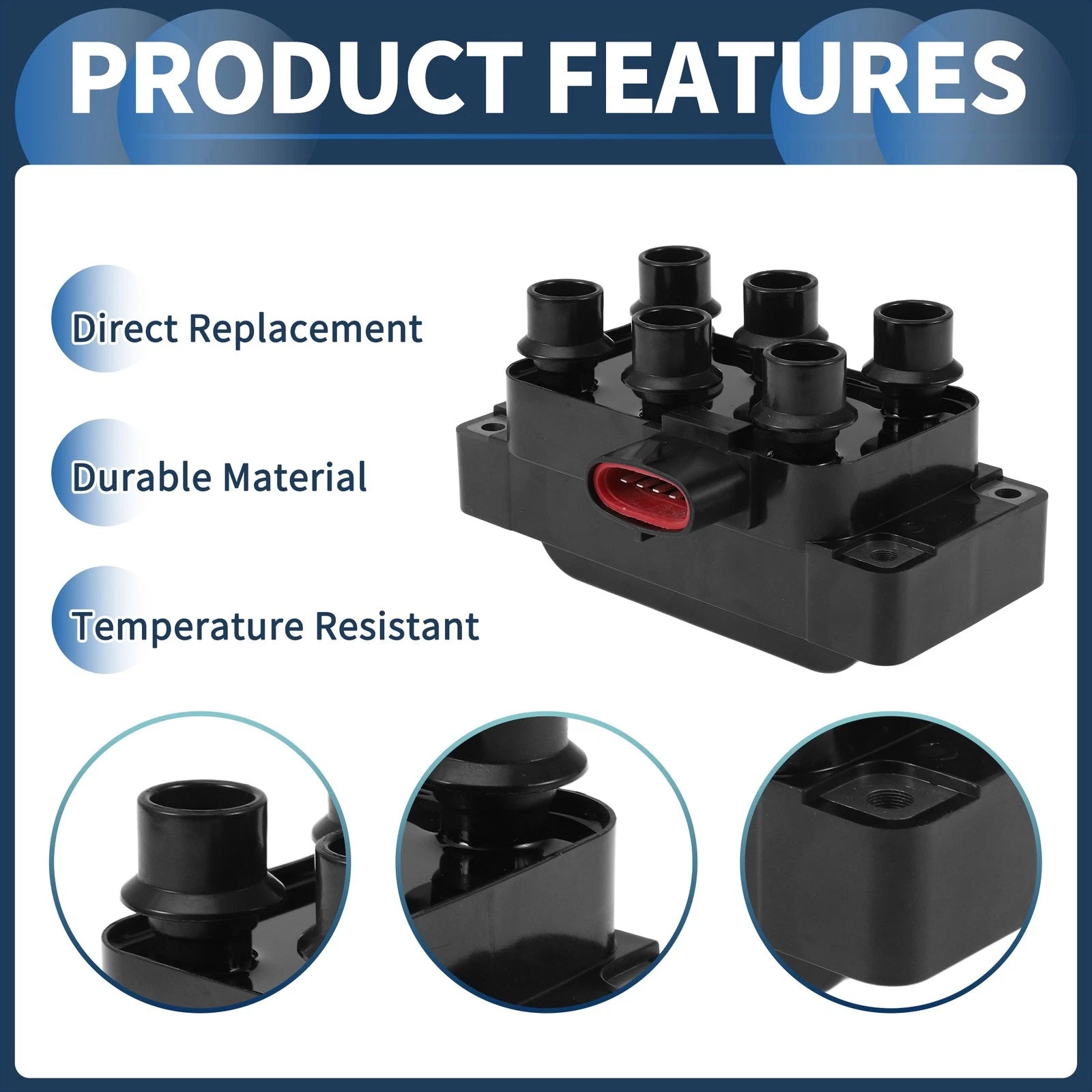 Ignition Coil Pack No.90TF12029A1A for Ford Aerostar (1990–1997)