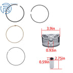 Pistons & Rings Set for Dodge Ram 5.7L (2003-2008)