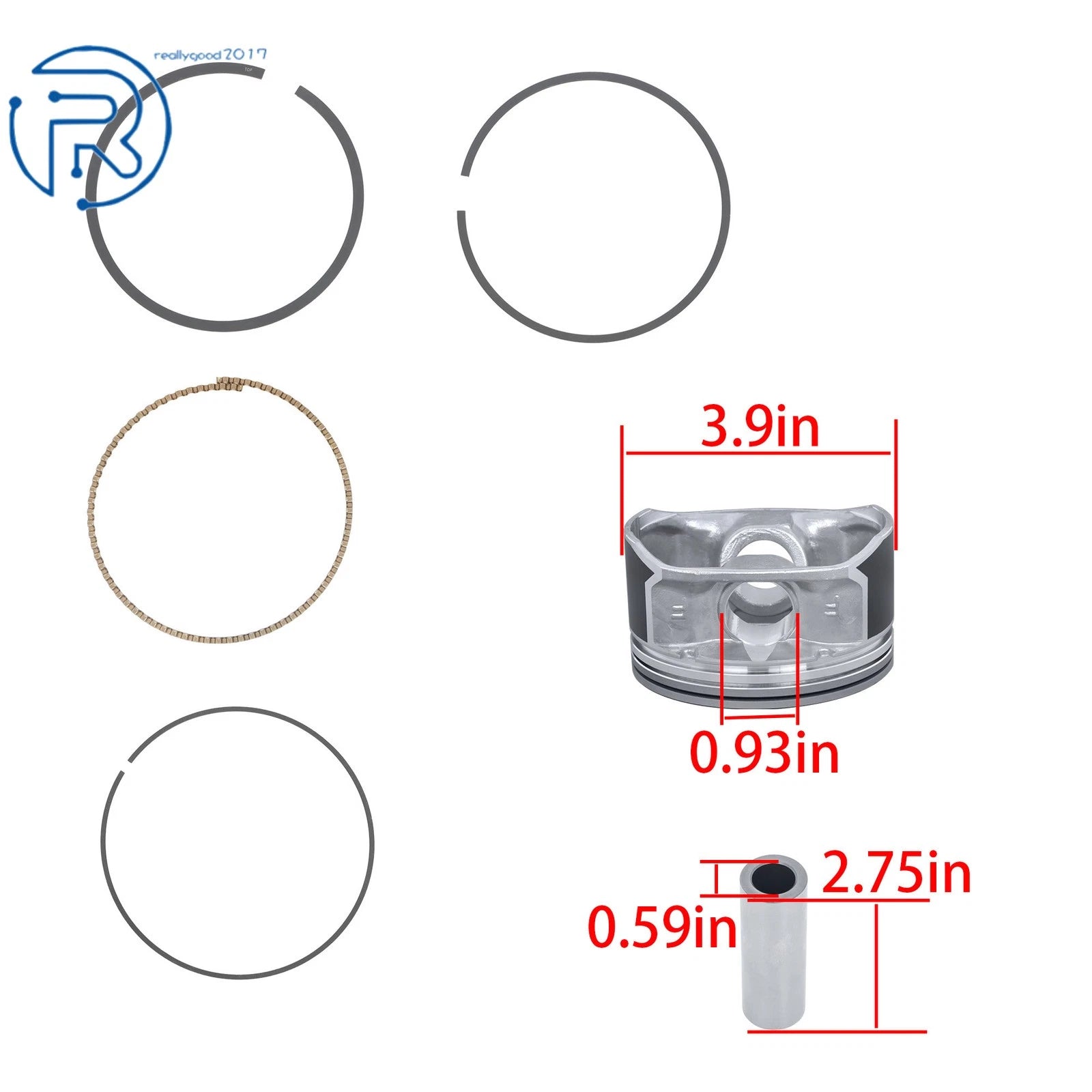 Pistons & Rings Set for Dodge Ram 5.7L (2003-2008)