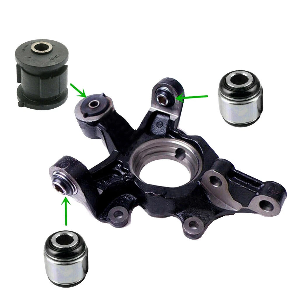 Set of 3 Rear Control Arm Knuckle Bushings for Toyota Highlander Camry (1990–1998)