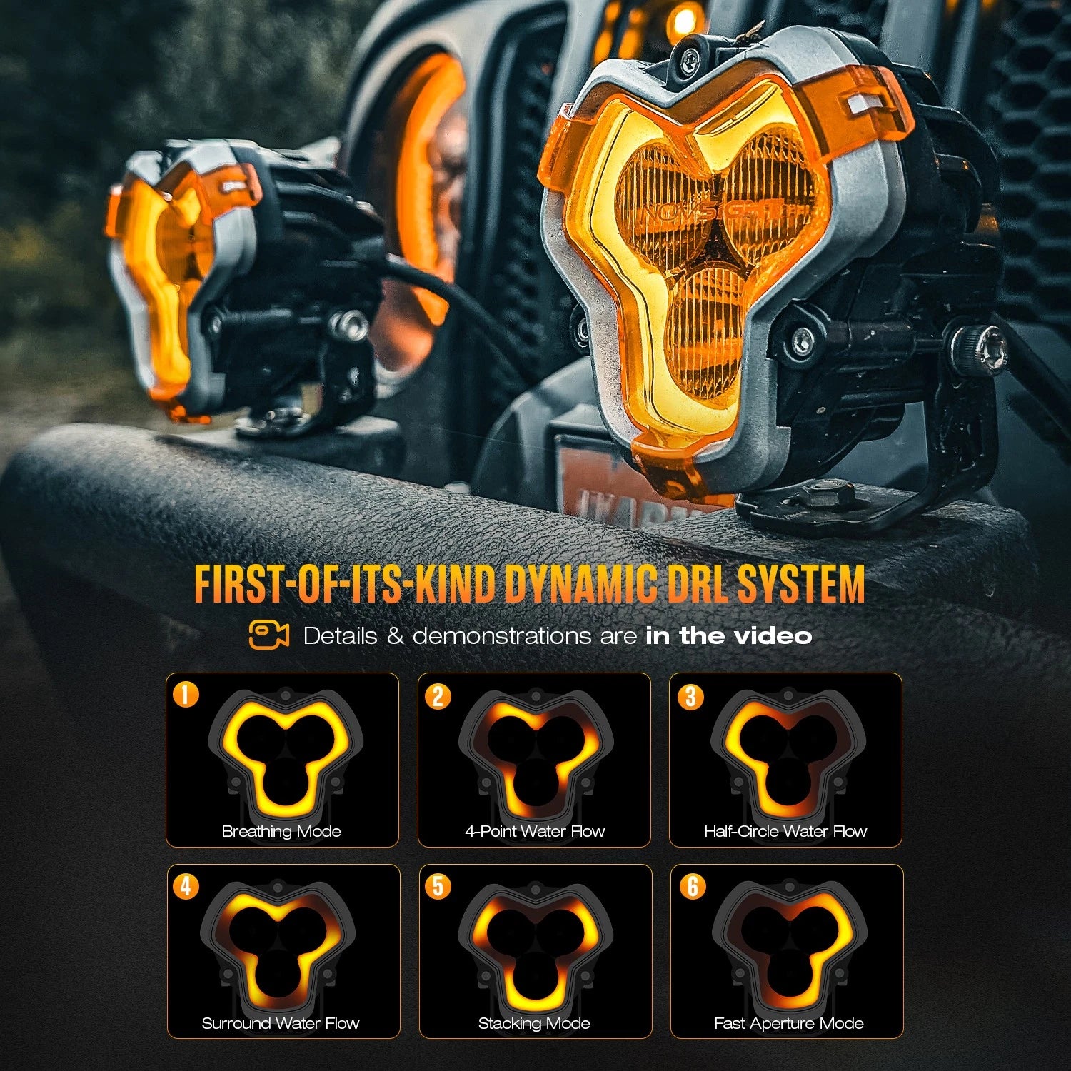 3" LED Work Light Pod for Truck (Off-Road)