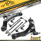 8x Front Control Arm, Sway Bar Link & Tie Rod Assembly for Kia Spectra5 (2004–2009)