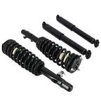 Set of 4 Quick Complete Struts for Ford Fusion Mercury Milan (2006–2009)