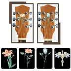 Guitar Headstock Decal Sticker for DIY Guitars Accessories