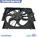 Radiator Cooling Fan Assembly for BMW E82 E84 E89 E90 (2007–2013)