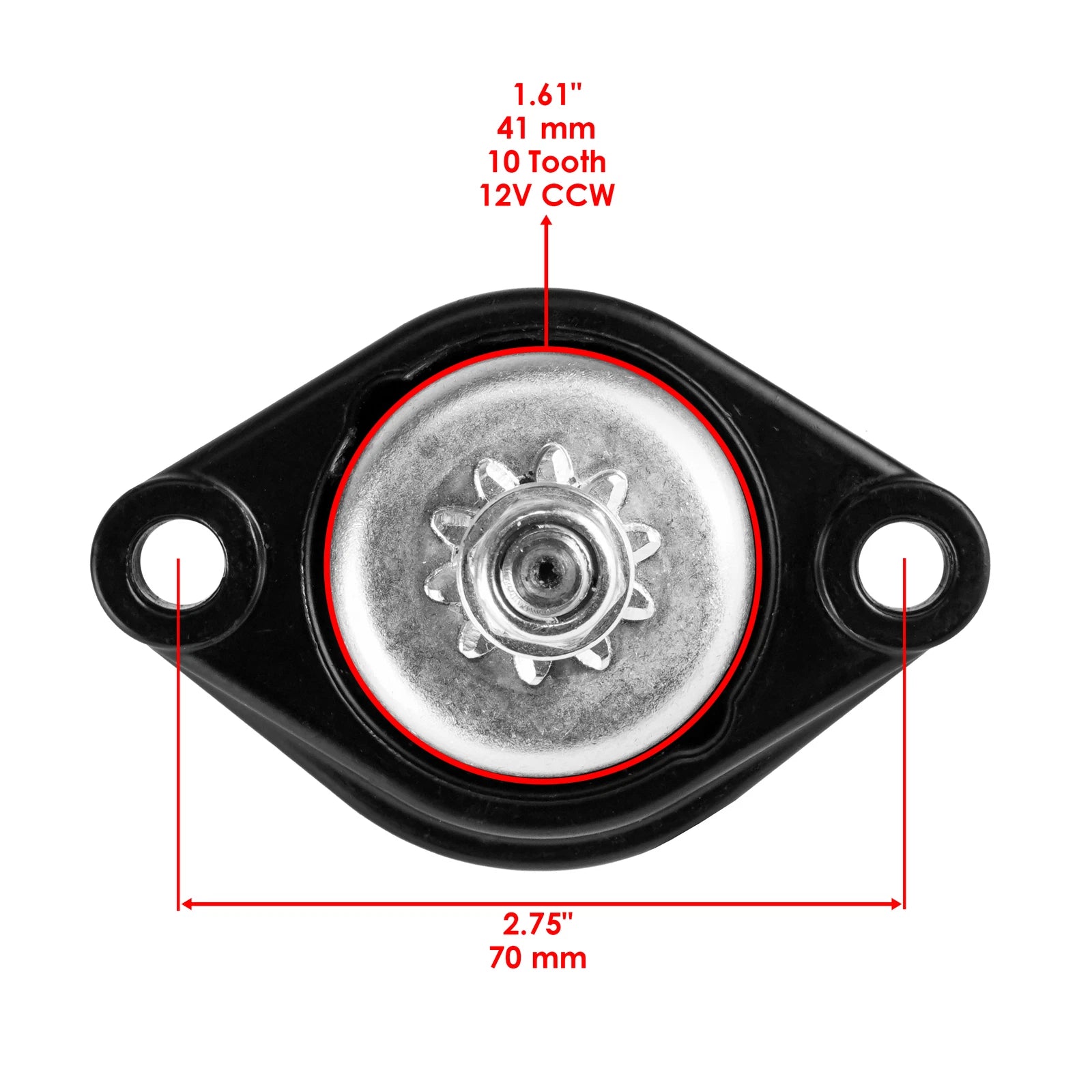 Starter Motor for Mercury Outboard 8HP 9.9HP (2005–2011)