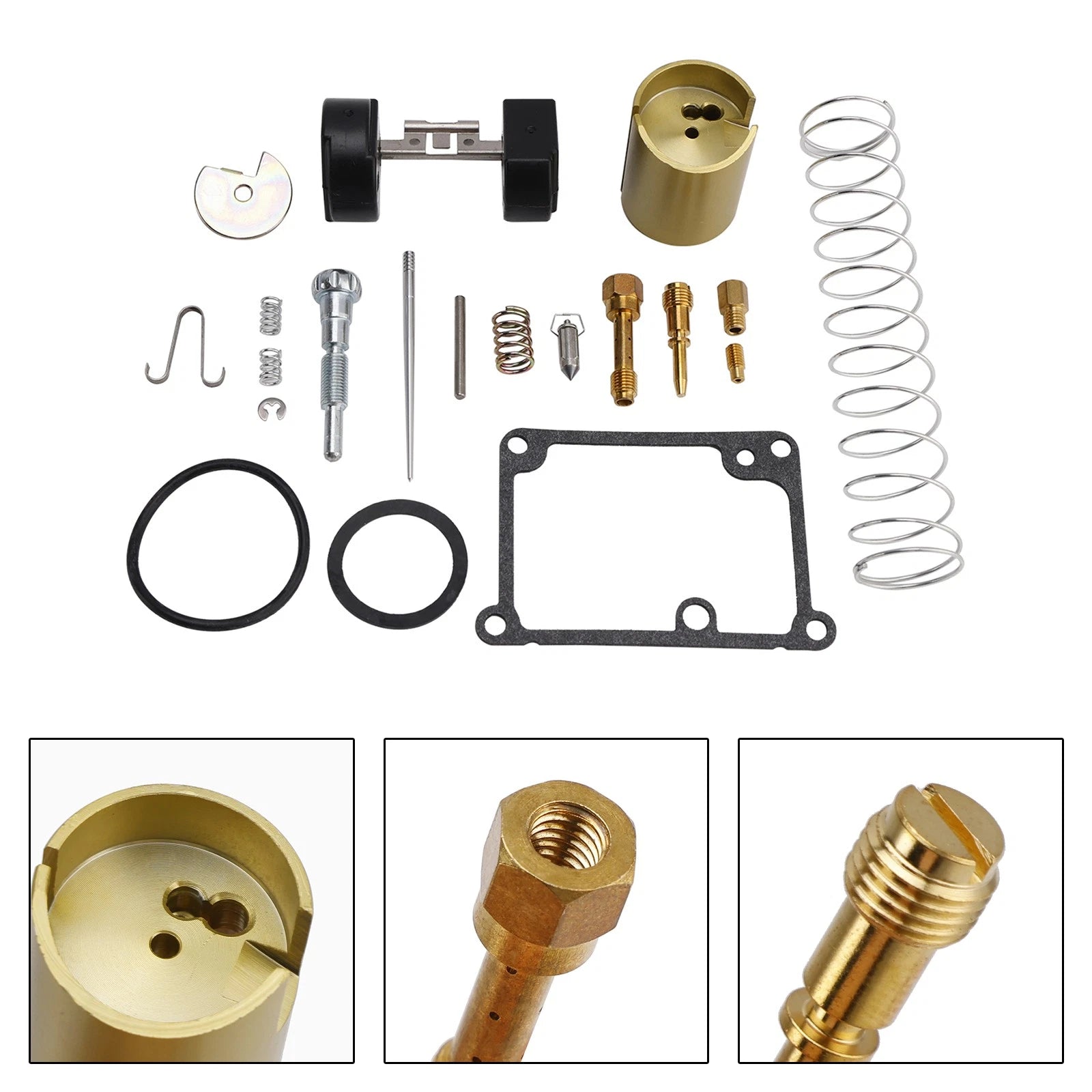 Set of 1 Carburetor Rebuild Repair Kit for Yamaha DT125 (1974–1980)