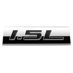 Polished Chrome Badge for