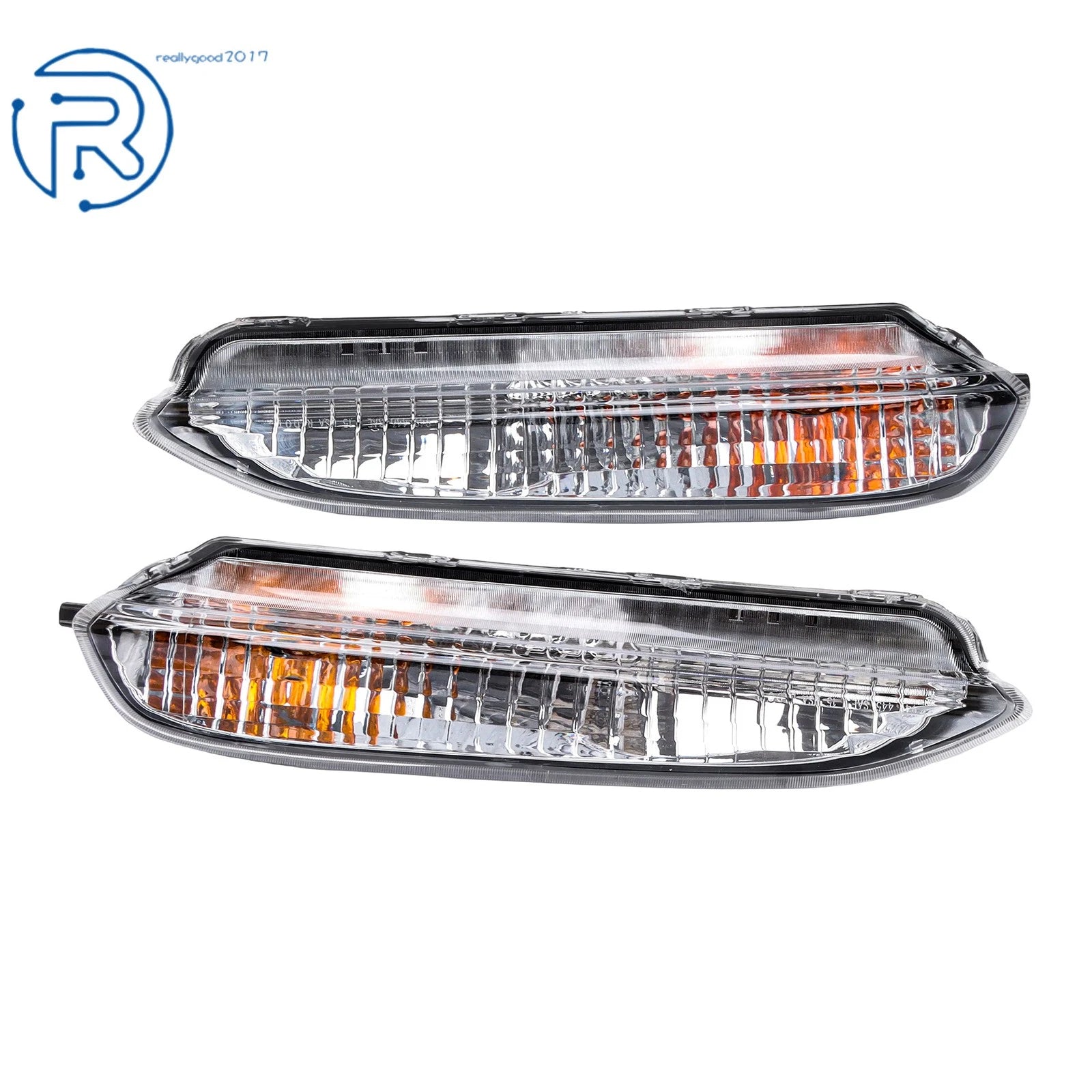 Set of 6 Fog Lights Turn Signal Lamps for Honda Pilot (2016–2018)