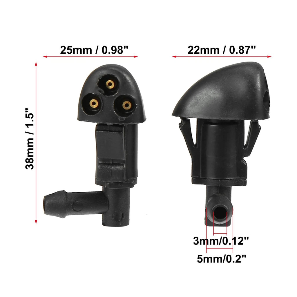 Set of 4 Windshield Washer Nozzles for Chevrolet Cruze (2010–2014) 94556605