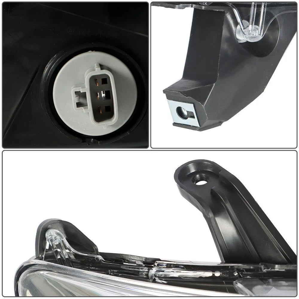 Right Side Headlight for Toyota Sienna (2011–2013) Chrome Housing