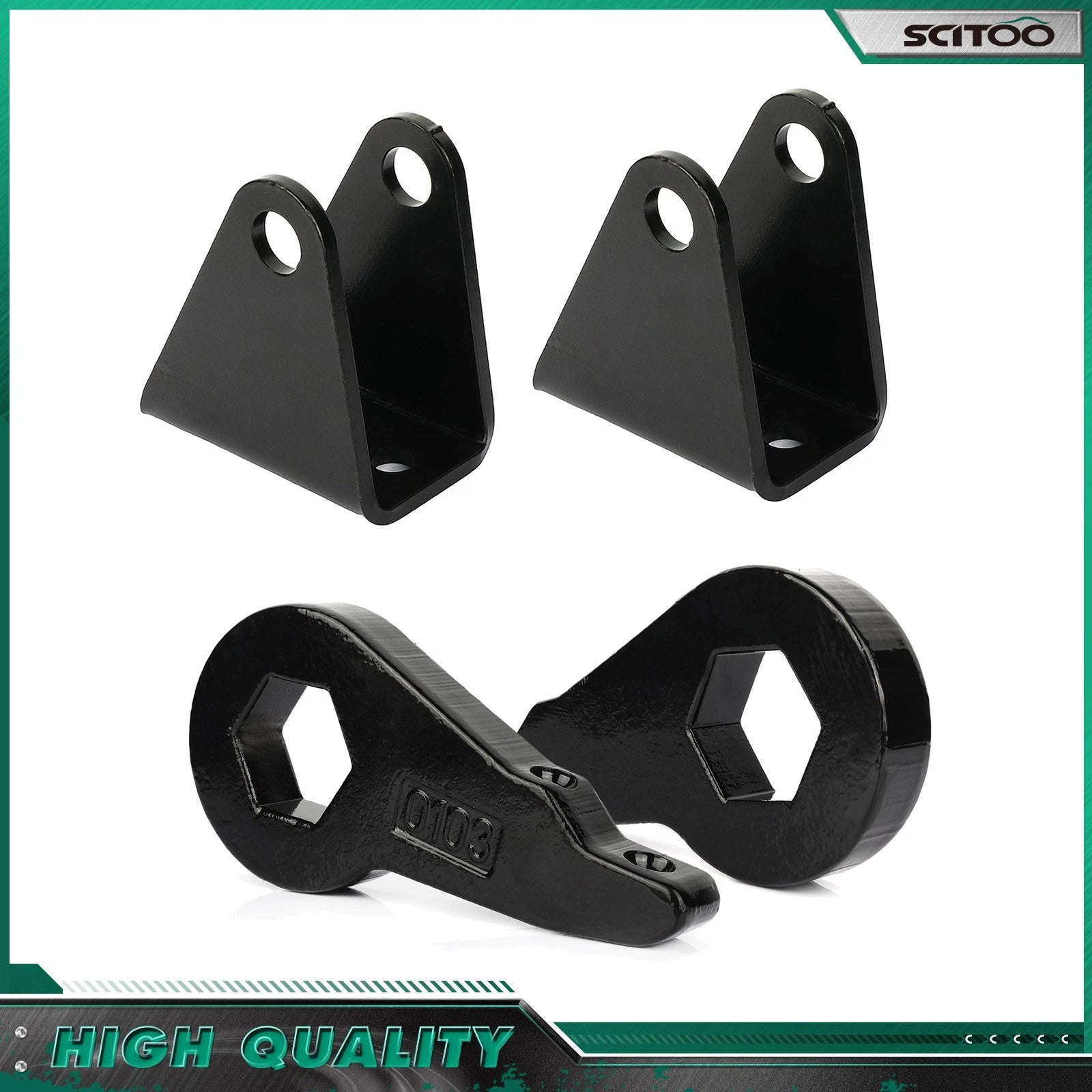 1-3" Front Leveling Lift Kit for Chevy GMC Sierra Silverado 2500HD (2001–2010)