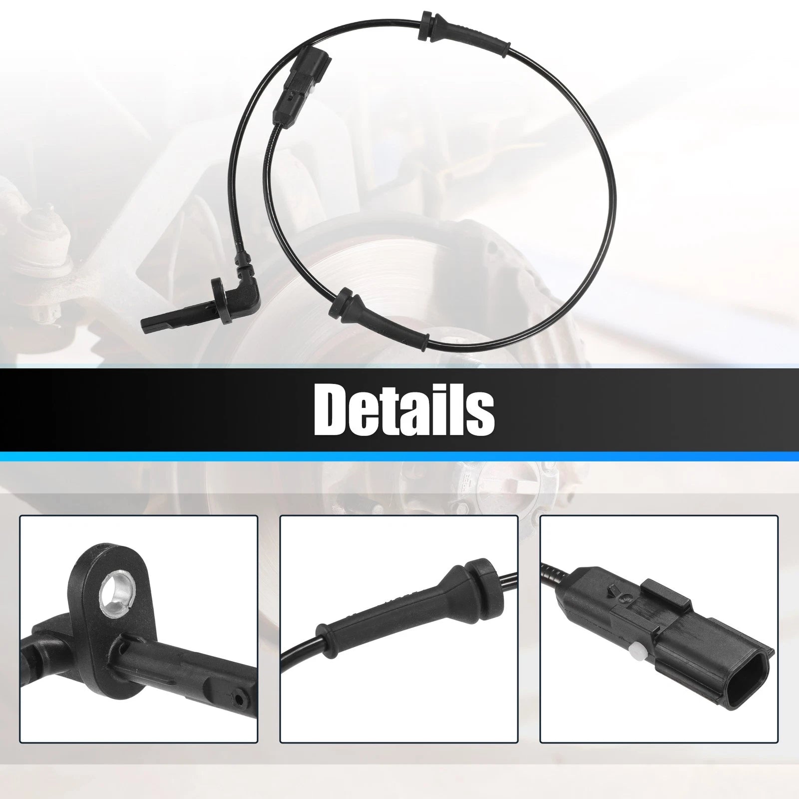 ABS Wheel Speed Sensor Set of 2 for Nissan NV400 (2011–2023) No. 93167732