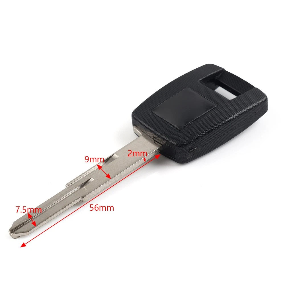 Uncut Blade Blank Key for Suzuki GSX-S1000 DL650 DL1000 (2015–2023)