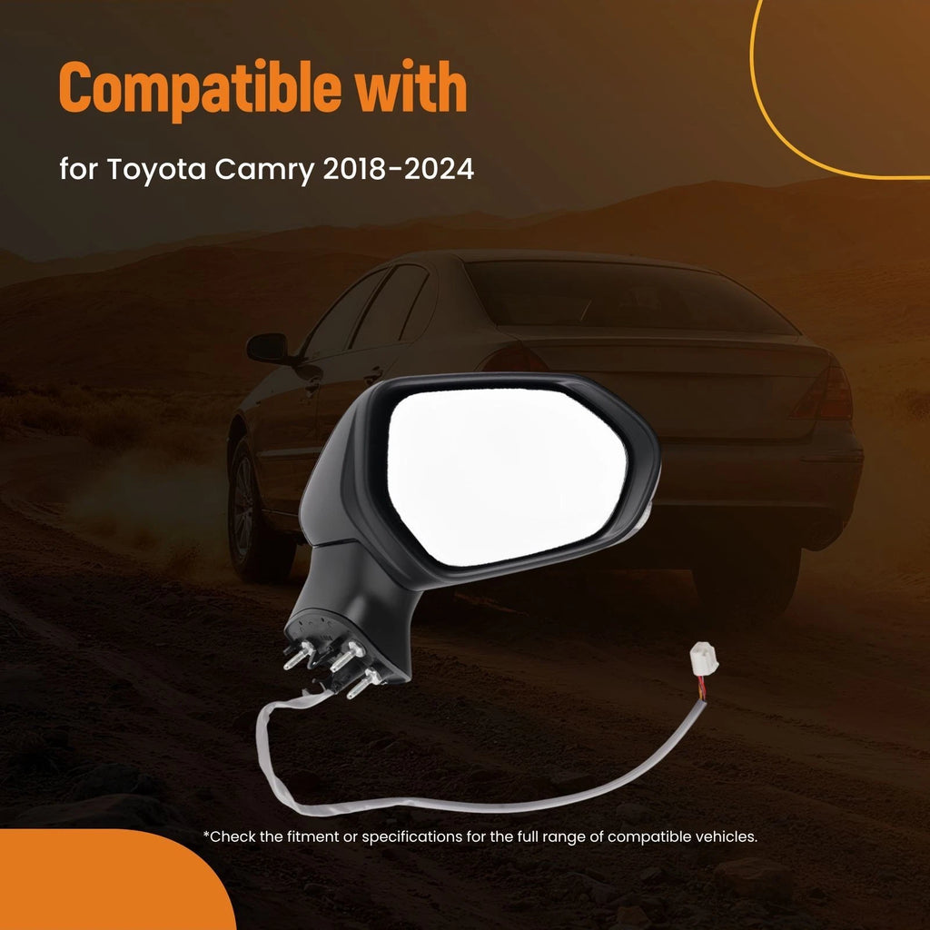 Right Side Mirror for Toyota Camry (2018–2024) Power Heated 8791006810