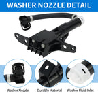 Right Driver Side Headlight Washer Nozzle for Subaru Forester (2014–2018)