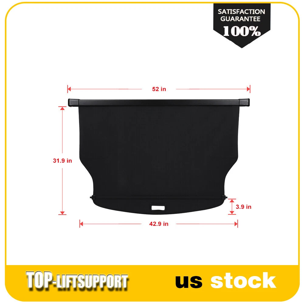 Retractable Rear Cargo Security Trunk Cover for Kia EV6 (2022–2024)