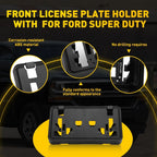 Front License Plate Bracket for Ford F150 (2021–2023) ML3Z-17A385-BB