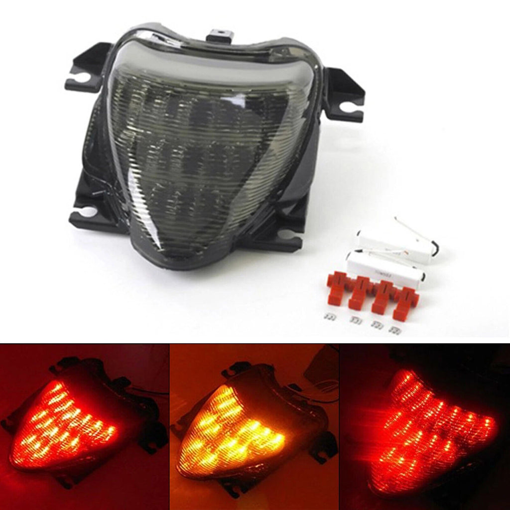 Integrated LED TailLight Turn Signals for Suzuki Boulevard M109R (2006–2022) Smoke