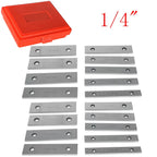 Set of 9 Steel Parallel Blocks for Precision Machining